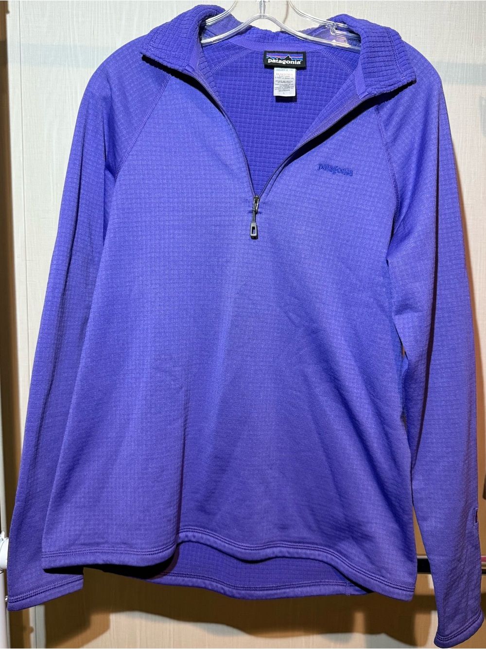 Patagonia Women's Purple Quarter-Zip Pullover